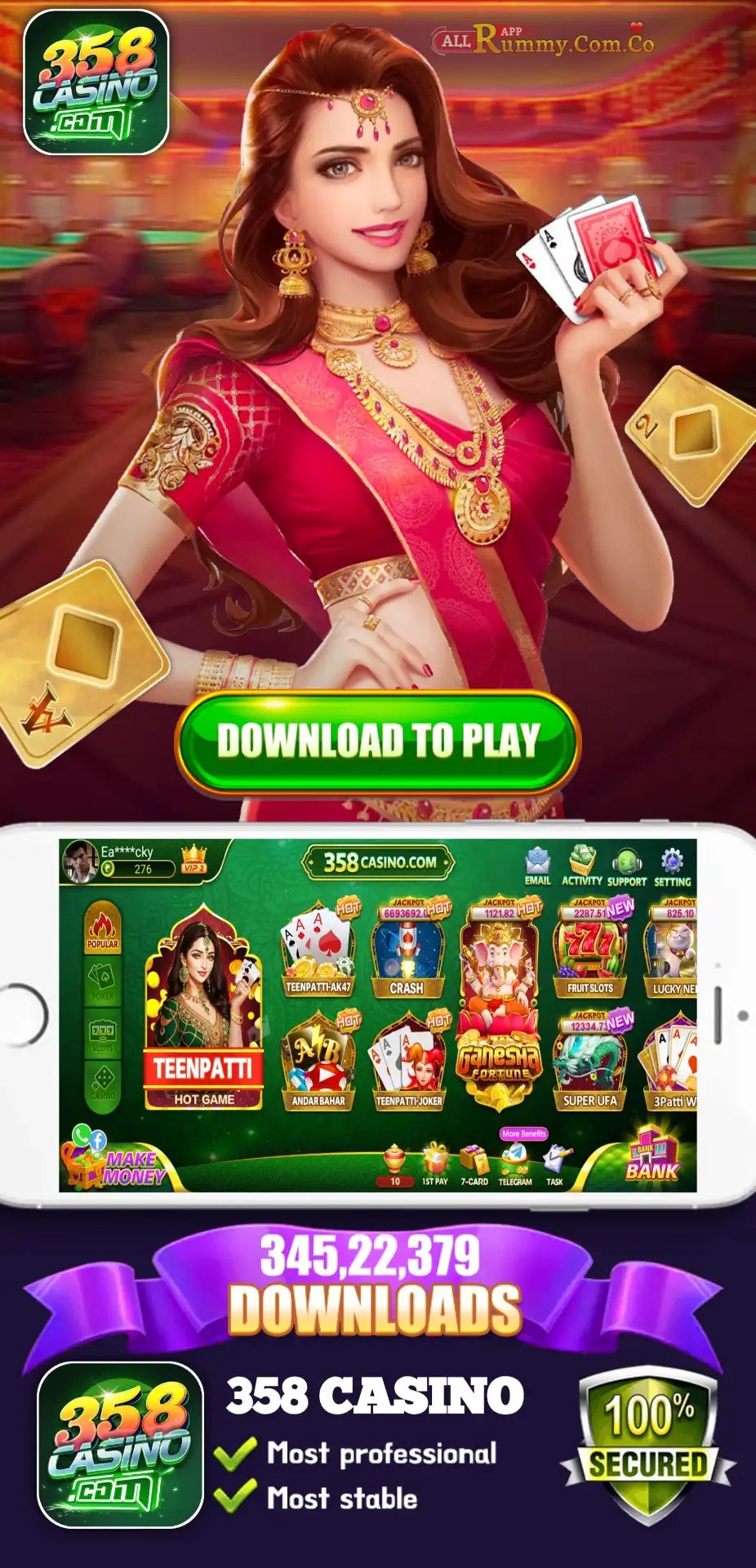 358 CASINO  APK